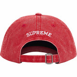 Supreme 6 Panel Washed Red Hat