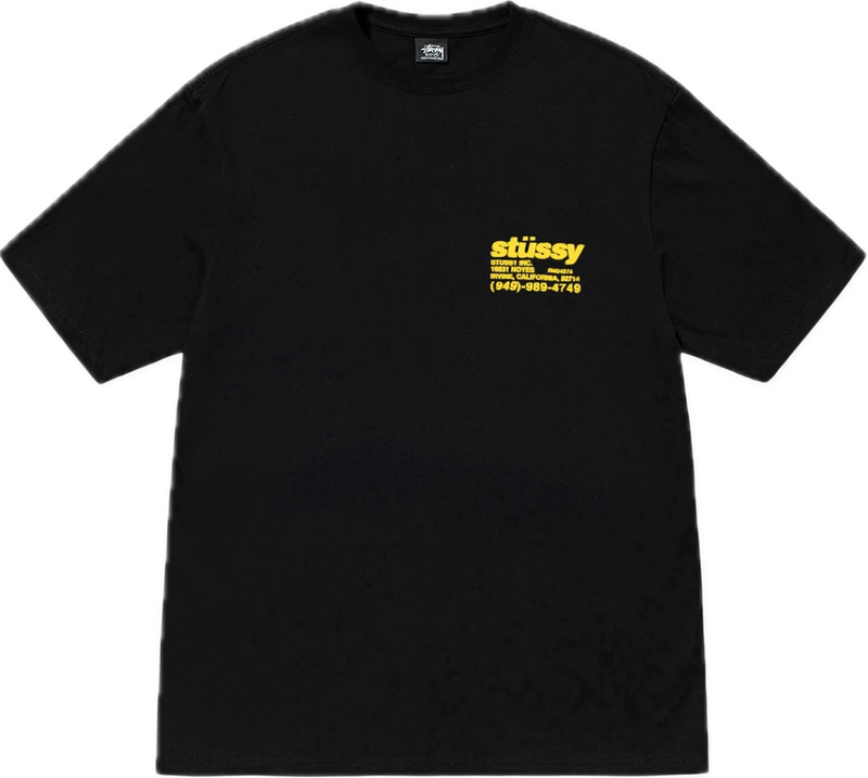 Stussy DNA Black Tee