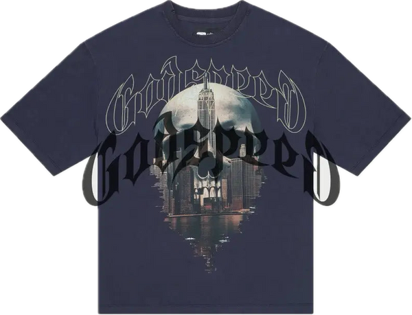 Godspeed Skyline Navy Tee