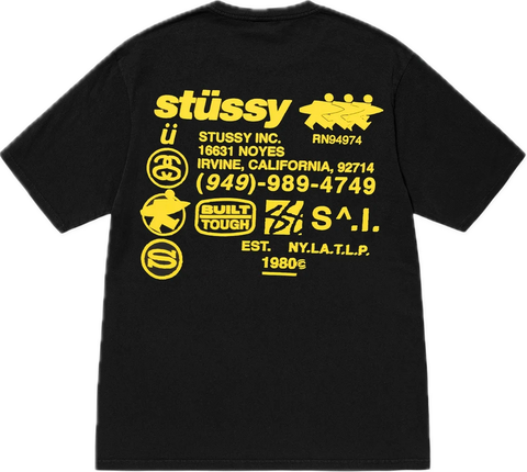Stussy DNA Black Tee