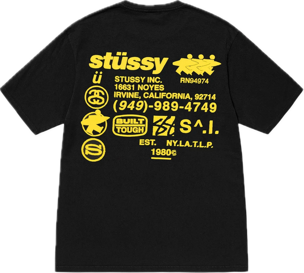 Stussy DNA Black Tee