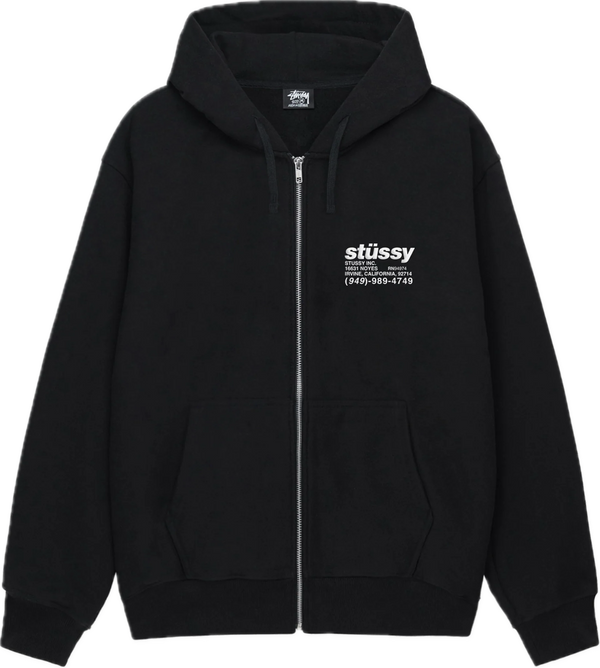 Stussy DNA Black Zip Up