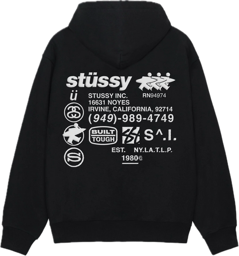 Stussy DNA Black Zip Up