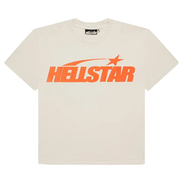 Hellstar Classic Cream/Orange Gel Tee