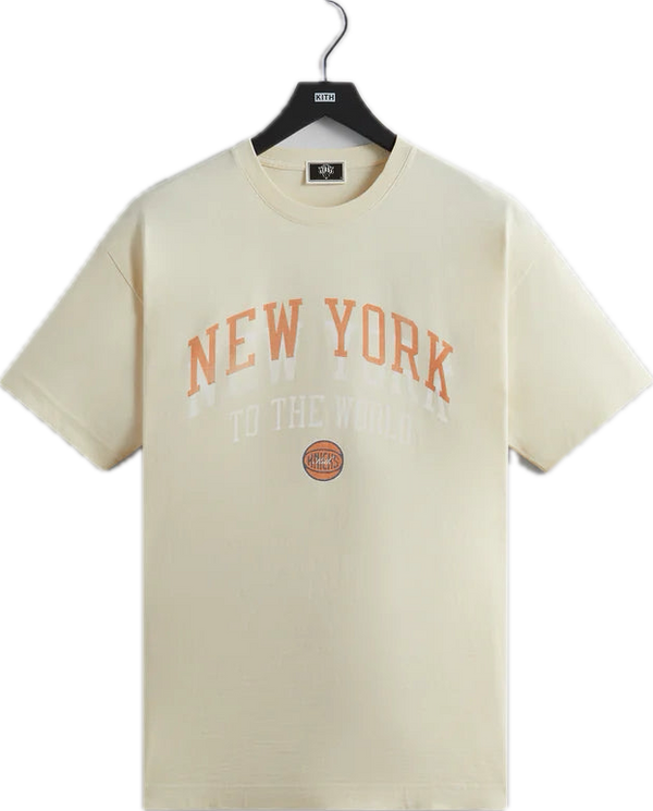 Kith Knicks NY to the World Sandrift Tee