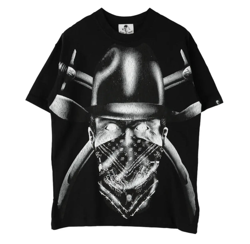 Warren Lotas Scarred Bandit Black Tee