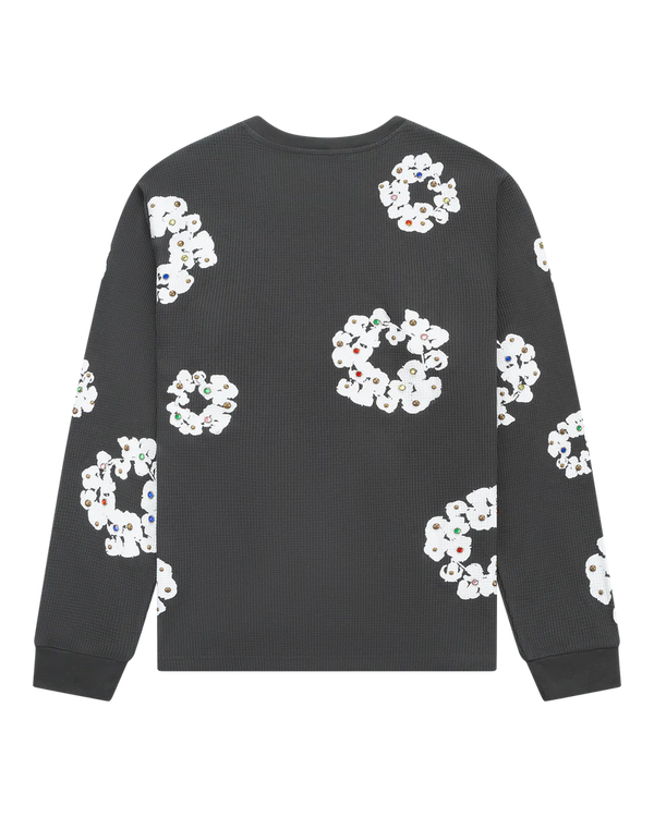 Denim Tears Rhinestone Cotton Wreath Black Thermal