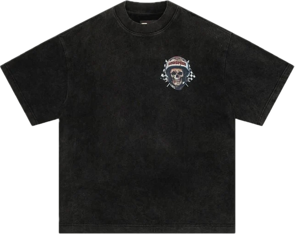 Godspeed Crash Out Black Tee