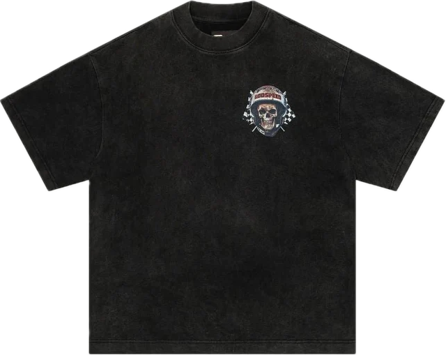 Godspeed Crash Out Black Tee