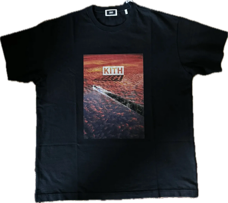 Kith Tom Fabia Don’t Look Down Black Tee