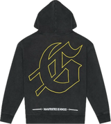 Godspeed Chrome Seduction Embroidered Black Hoodie