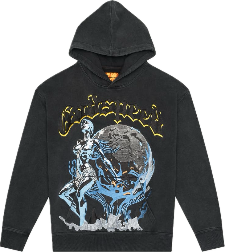 Godspeed Chrome Seduction Embroidered Black Hoodie