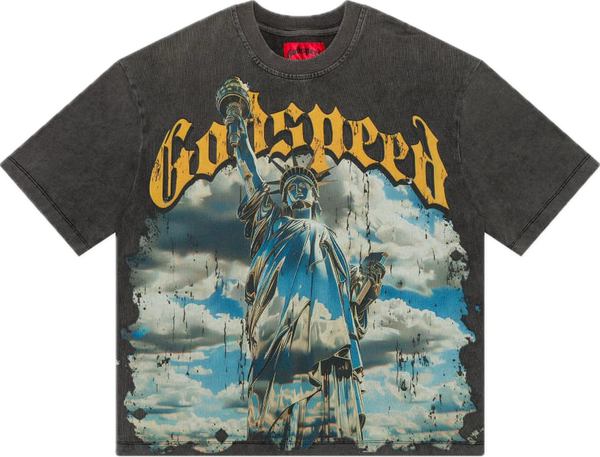 Godspeed Chrome Liberty Black Tee