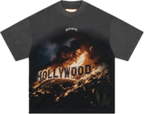 Godspeed Hollywood Inferno Grey Tee