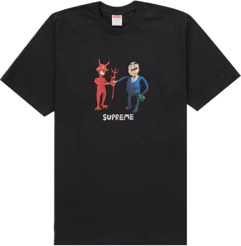 Supreme Business Black Tee