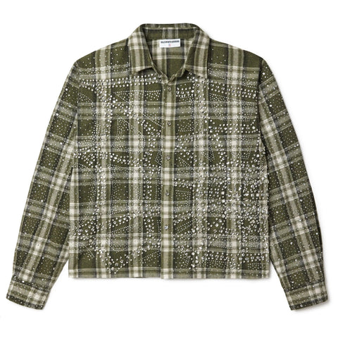 Vale Green Fever Flannel