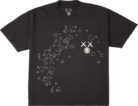 Kaws Kid Cudi Astronaut Black Tee