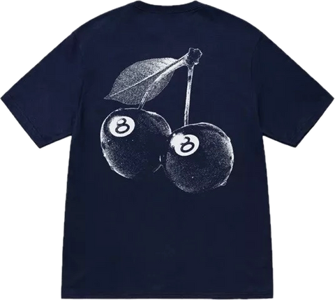 Stussy Cherries Navy Tee