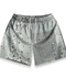 Bravest Studios Grey Patchwork Paisley Shorts