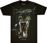 Travis Scott Green Hyena Tour Black Tee