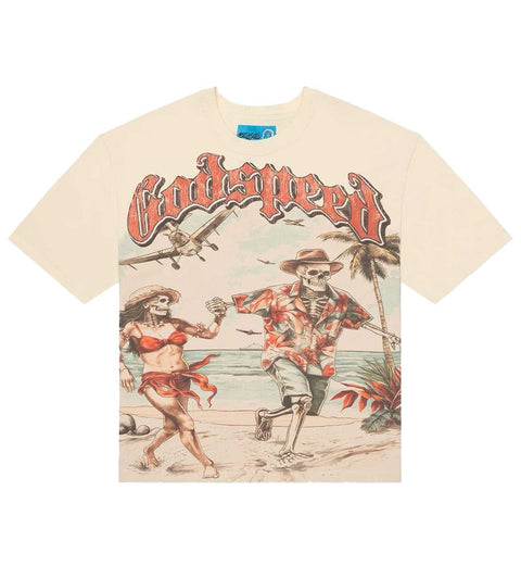 Godspeed Chasing Aloha Bone tee