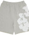 Denim Tears Big Cotton Wreath Grey Shorts