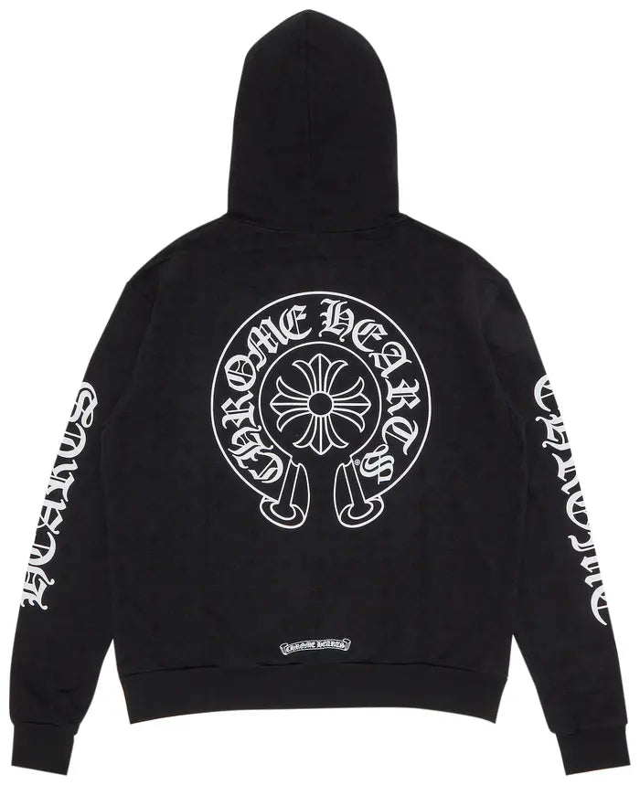 Chrome Hearts Allover Print Black Hoodie