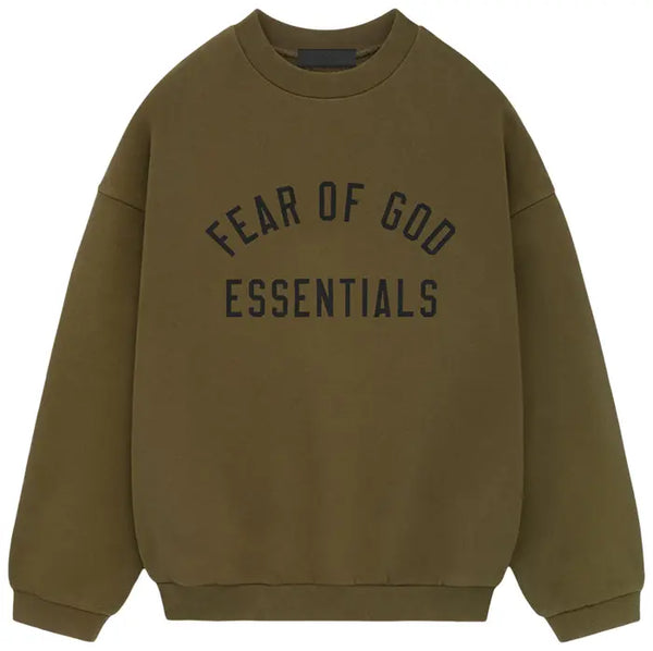 Essentials FW24 Olive Crewneck