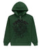 Sp5der OG Web Studded Green Zip Up