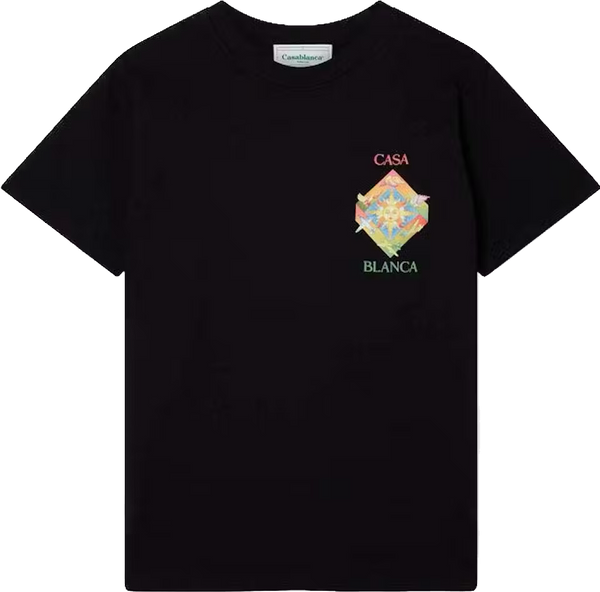 Casablanca Les Elements Black Tee