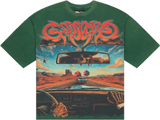Godspeed On The Run Green Tee