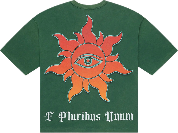 Godspeed On The Run Green Tee