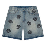 Godspeed Infinity Blue Denim Shorts