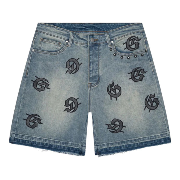 Godspeed Infinity Blue Denim Shorts
