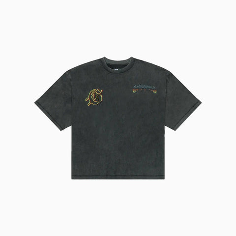Godspeed Biker Nation Grey Tee