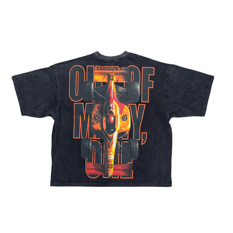 Godspeed F1 Finishline Black Tee