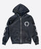 Chrome Hearts OG T-Bar Thermal Lined Black Zip