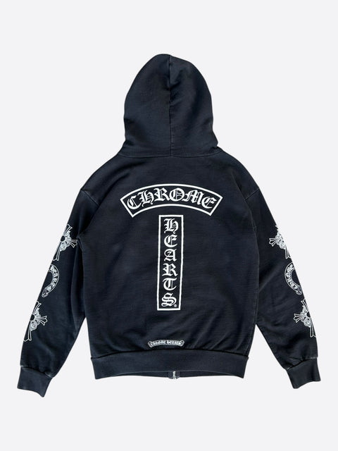 Chrome Hearts OG T-Bar Thermal Lined Black Zip
