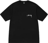 Stussy Arachnid Black Tee