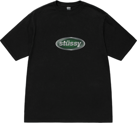 Stussy Emblem Black Tee