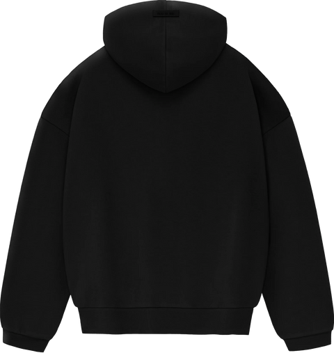 Essentials FW23 Jet Black Hoodie