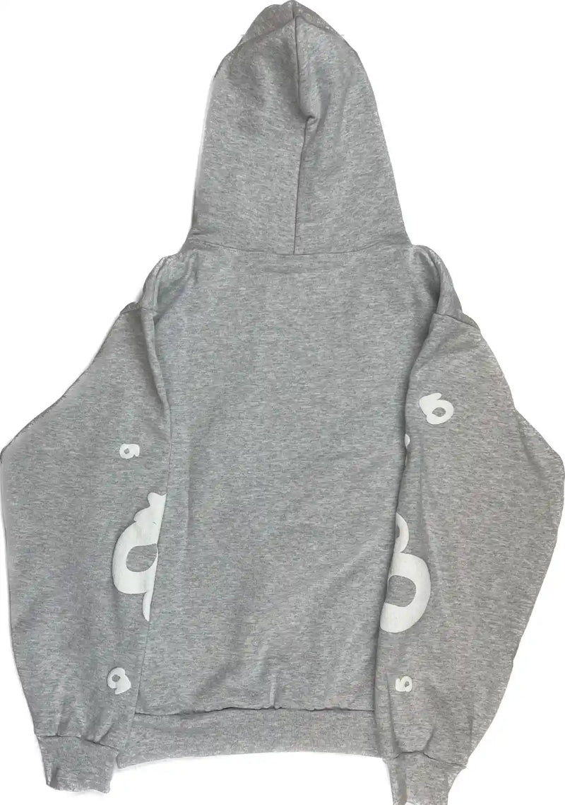 Sp5der Grey Beluga Hoodie