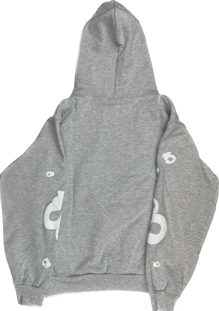 Sp5der Grey Beluga Hoodie – Courtside Kicks Sp5der Grey Beluga Hoodie – Courtside Kicks
