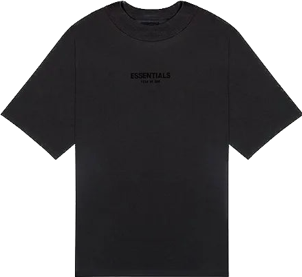 Essentials FW23 Jet Black Tee