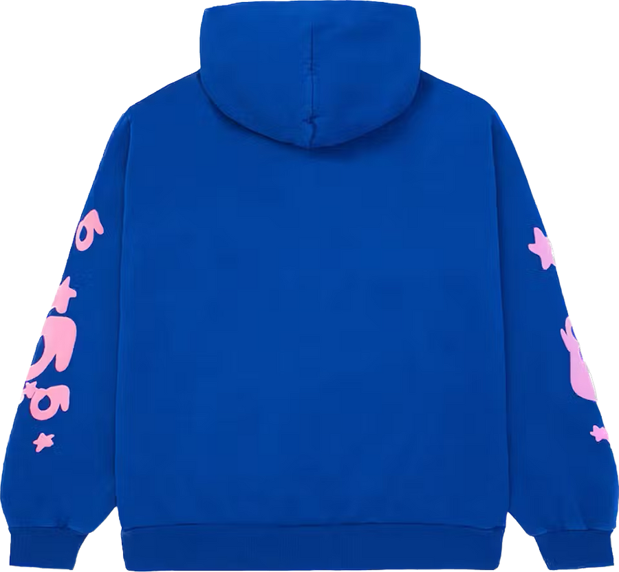 関税負担なし★Sp5der Beluga パーカー★入手困難 スパイダー ベルーガ パーカー ブルー メンズ - FW23 - JP