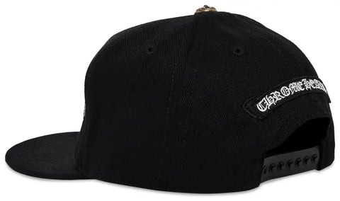 Chrome Hearts Horseshoe Black Trucker