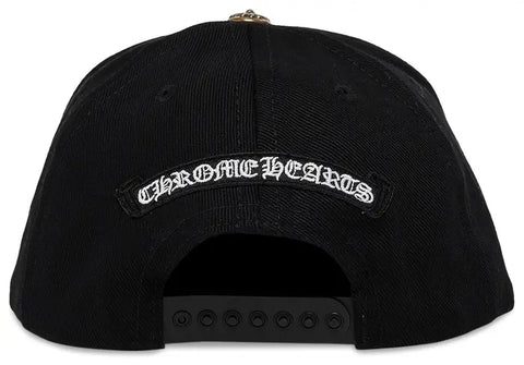 Chrome Hearts Horseshoe Black Trucker
