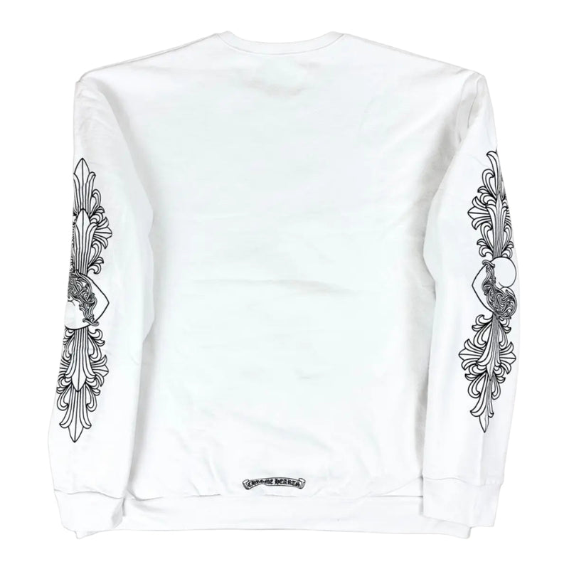 Chrome Hearts Love You White Crewneck