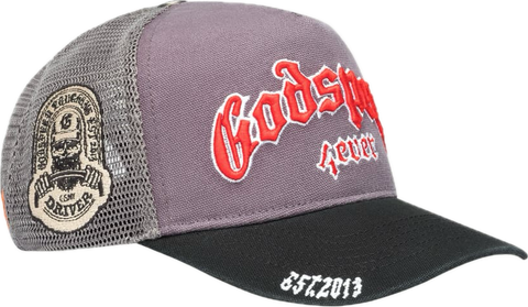 Godspeed GS Forever Grey/Red Trucker