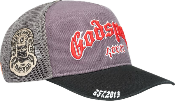 Godspeed GS Forever Grey/Red Trucker